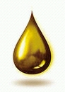 oil drop gold golor